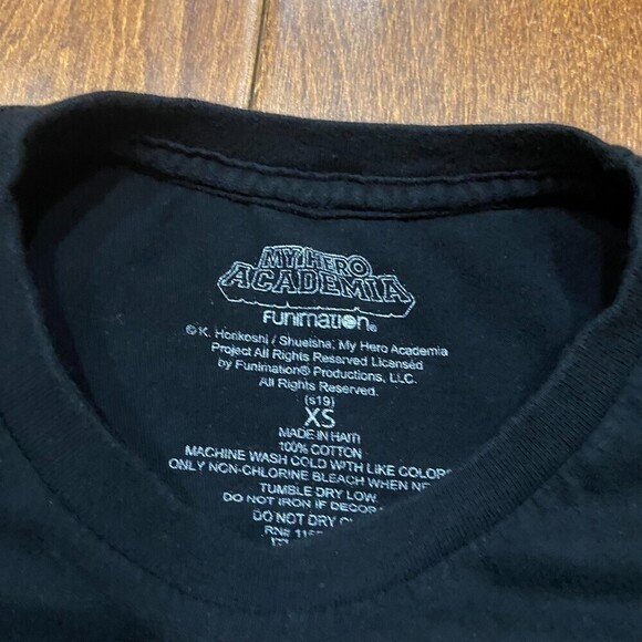 My Hero Academia Anime Funimation Cotton Graphic T-Shirt Men's Size XS - Picture 7 of 7